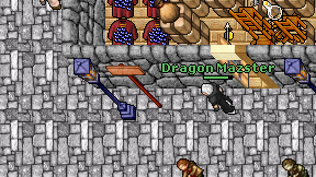 Dragon Mazster on screen