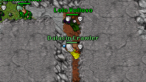 Dalacin Crawler on screen