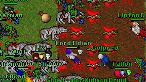 Lord Ildian on screen