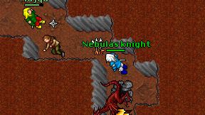 Nebulas knight on screen