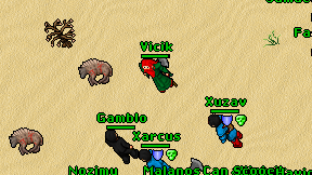Vicik on screen