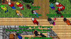 Miltren on screen