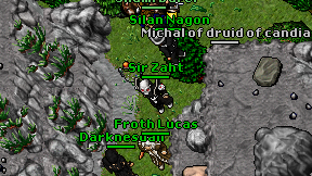 Sir Zaht on screen