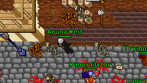 Aruna Weif on screen