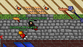 Vega-scorpion on screen