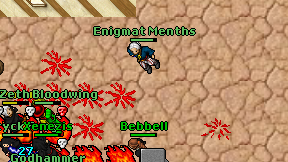 Enigmat Menths on screen