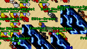 Elite-Drone on screen