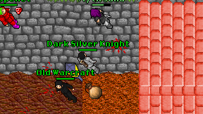 Dark Silver Knight on screen