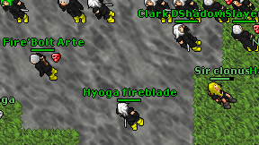 Hyoga fireblade on screen