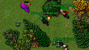Dragon Baran on screen