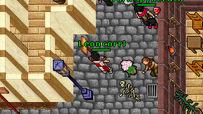 Leon corrl on screen
