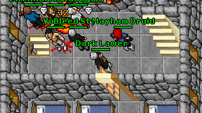 Dark Lawer on screen