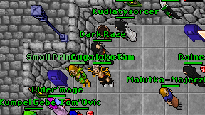 Dark Raze on screen