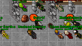 Setrif on screen