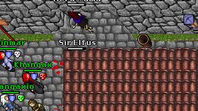 Sir Elfus on screen