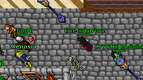 Executorical on screen