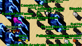 Zaptos Pendragon on screen