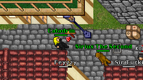 Caladrin on screen
