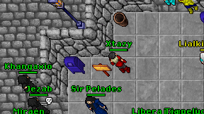 Xtazy on screen