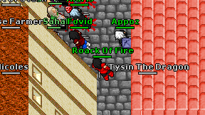 Roack Of Fire on screen
