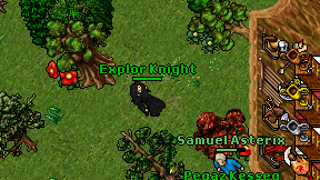 Explor Knight on screen