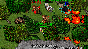 Lady'Unga on screen