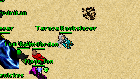 Taroya Rookslayer on screen