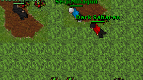 Dark Sabaren on screen