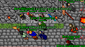 Lord Saturaz on screen