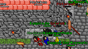 Mejekon on screen
