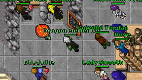 Dragon elemental on screen