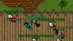 Isaras Mage on screen