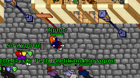 Ziphor on screen