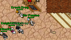 Sir Famine on screen