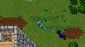 True Mastter on screen
