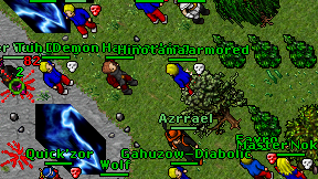 Demon Hammerking on screen