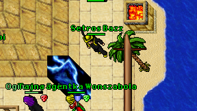 Setros Bazz on screen