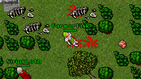 Farmor Fisk on screen