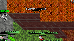 Salve Knight on screen