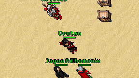 Drutan on screen