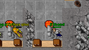Ethand on screen