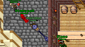 Moridor on screen