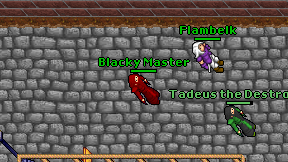 Blacky Master on screen