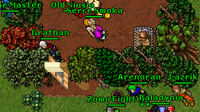 Old Niusia on screen