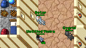 Botar on screen