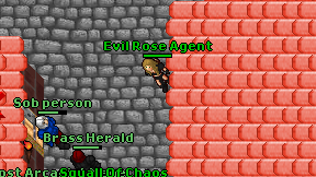 Evil Rose Agent on screen