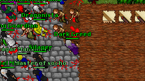 Dark Greed on screen