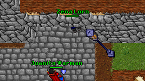 Zena Lorn on screen
