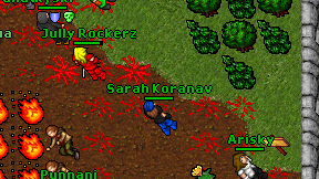 Sarah Koranav on screen