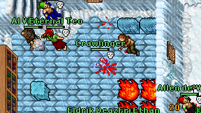 Crawlinger on screen